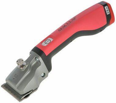 Tosatrice Aesculap Bonum con batteria per cavalli rossa GT654 (lame GT502/GT505)
